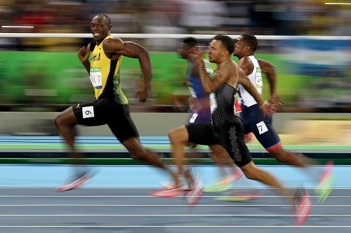 benchmarking usain bolt